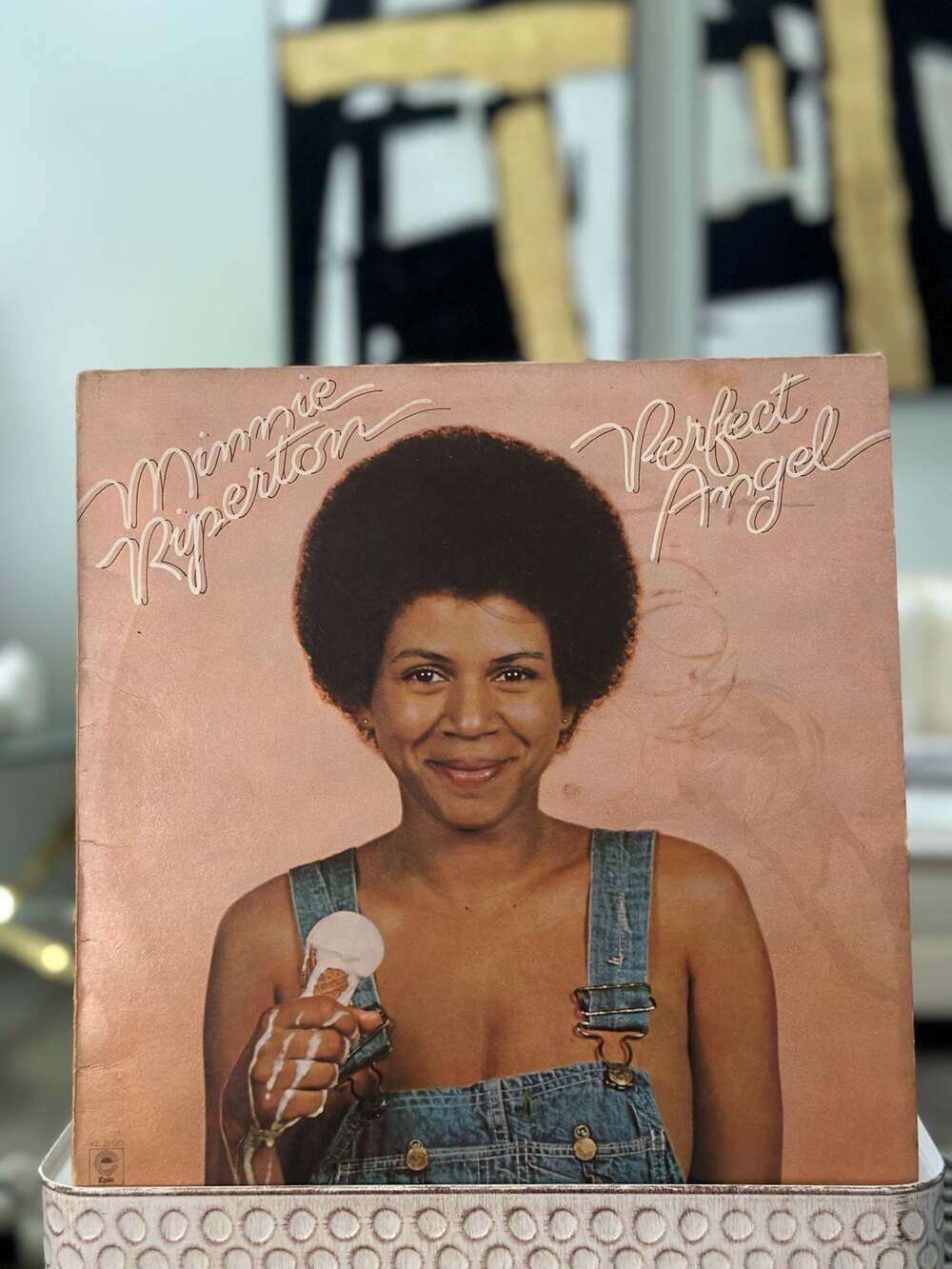 Minnie Riperton - Perfect Angel Vinyl LP Album (1974 Epic Records)